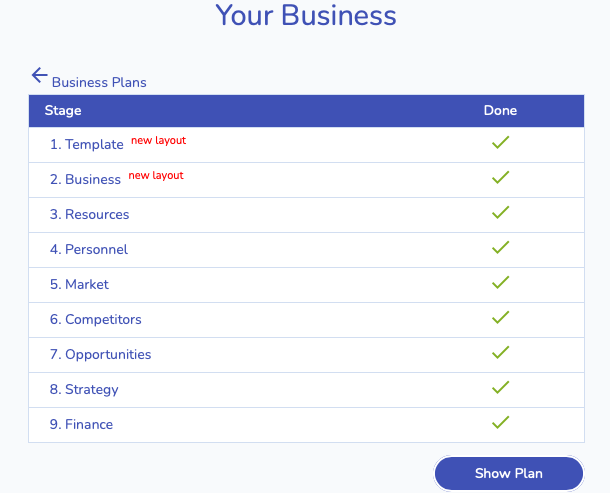 free business plan builder online